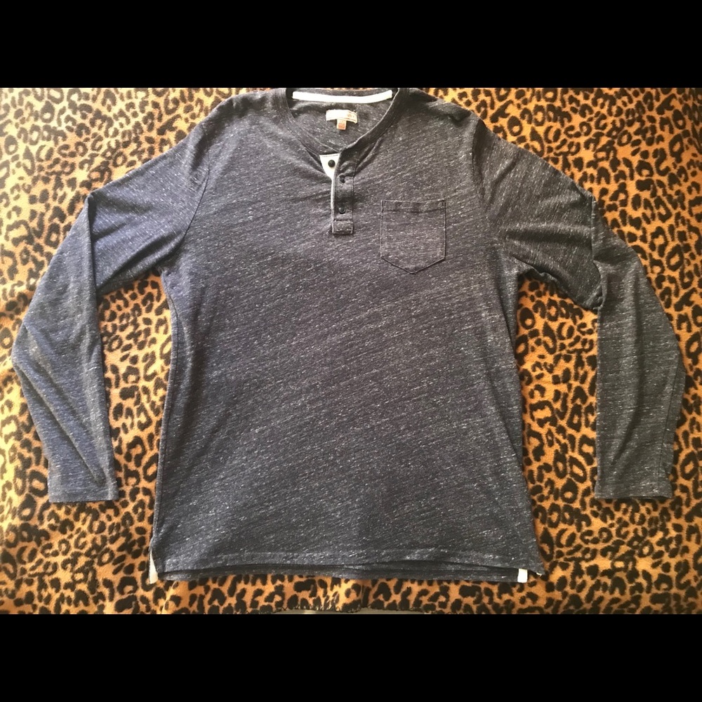 Cool Blue Casual Longsleeve T